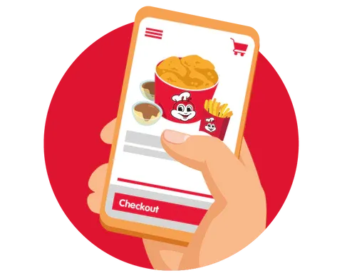 Jollibee Delivery Step 2